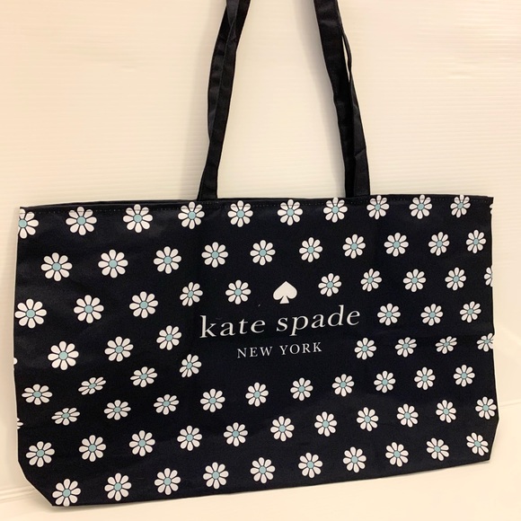 Kate Spade OL canvas Flower Tote - Picture 1 of 5
